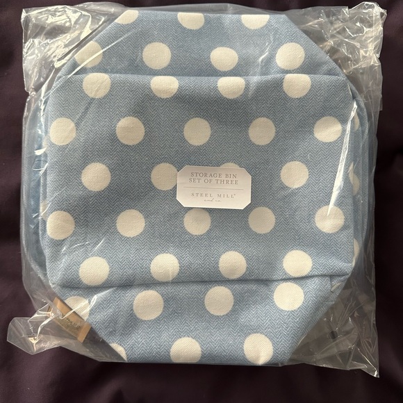 Steel Mill & Co. Decorative Bin Set - Picture 3 of 4